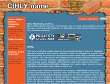 Tablet Screenshot of cihly.name